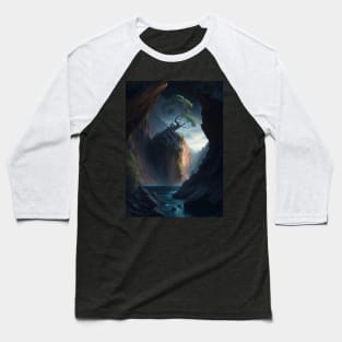 Mystic Luminous Enigma Baseball T-Shirt